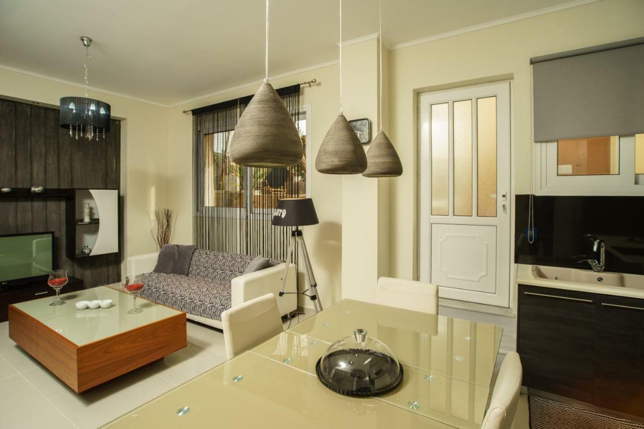 Glaros Beach Apartment Kato Daratso Exteriör bild