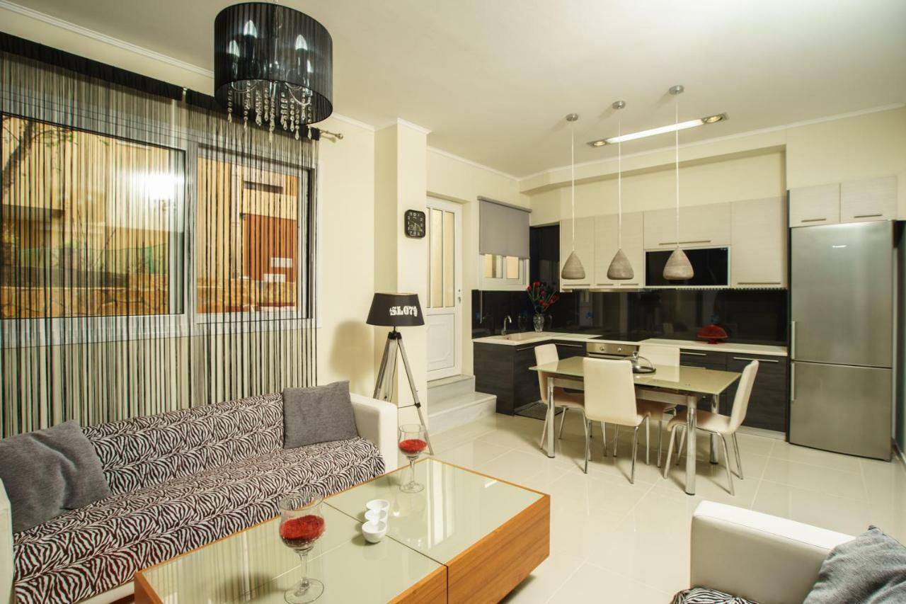 Glaros Beach Apartment Kato Daratso Exteriör bild